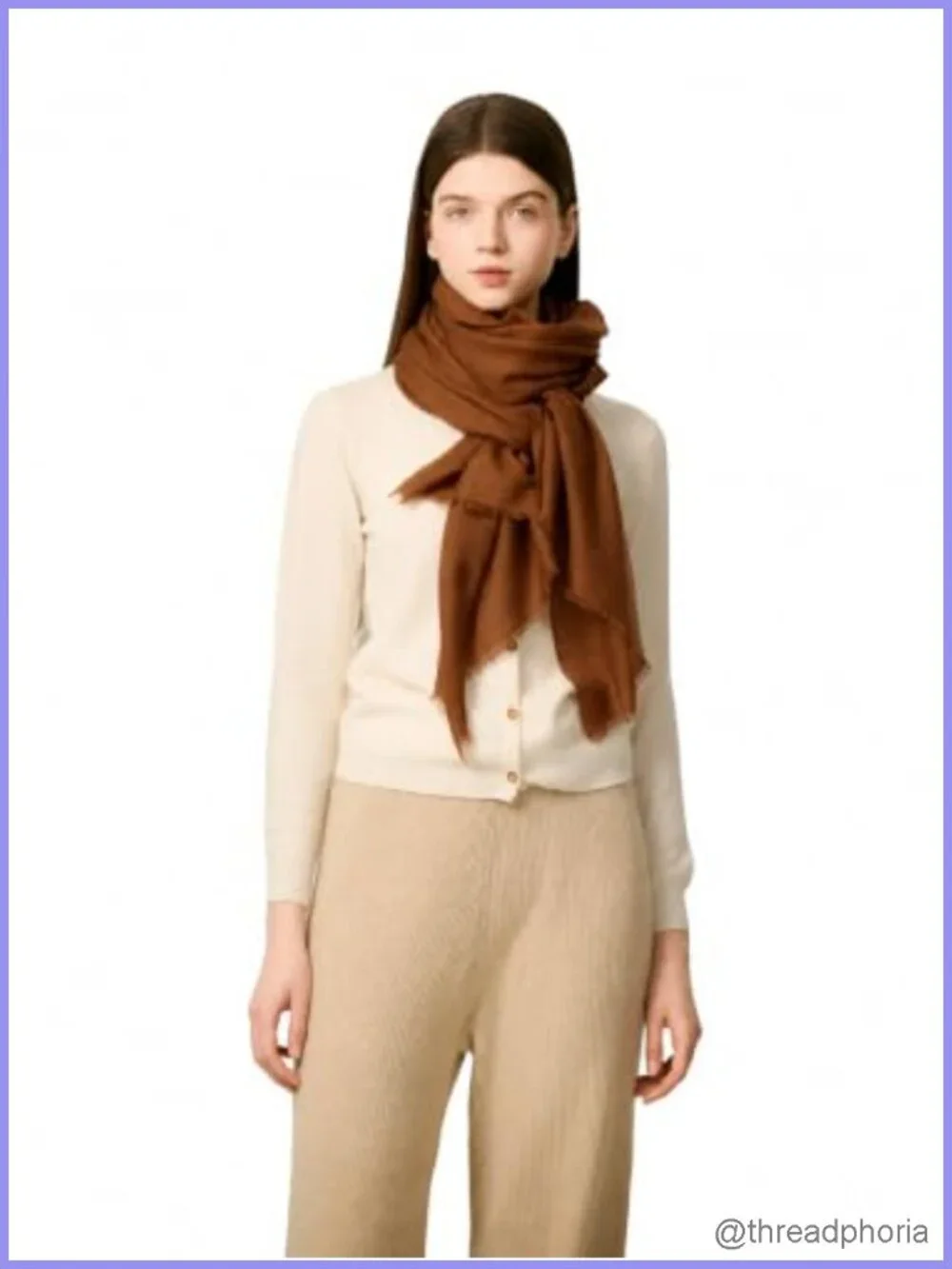 Luxury 100% Cashmere Shawl Wrap Extra Large Sheer Lightweight Scarf